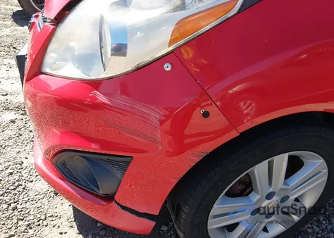 2013 Chevrolet Spark Ls Auto из США, поврежденный, VIN KL8CB6S96DC506631